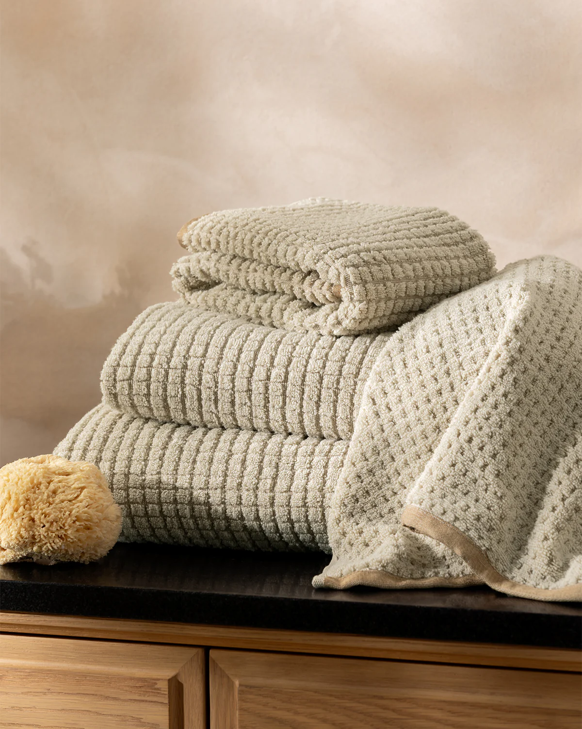 Soft luxury organic bath towel